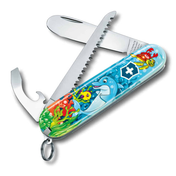 ​Victorinox 0.2373.E1 My First Victorinox Yunus Desenli Çakı ve Boyama Kitabı - 2
