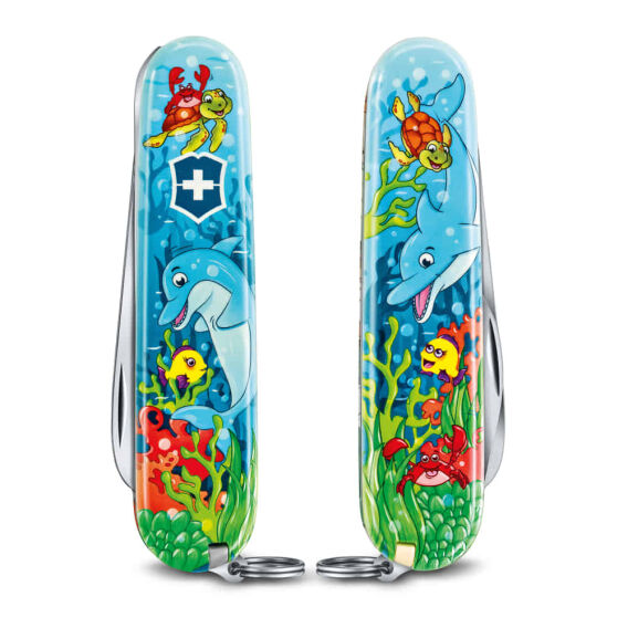 ​Victorinox 0.2373.E1 My First Victorinox Yunus Desenli Çakı ve Boyama Kitabı - 3