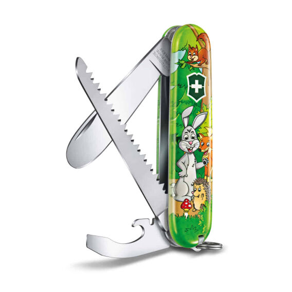 ​Victorinox 0.2373.E2 My First Victorinox Tavşan Desenli Çakı ve Boyama Kitabı - 1