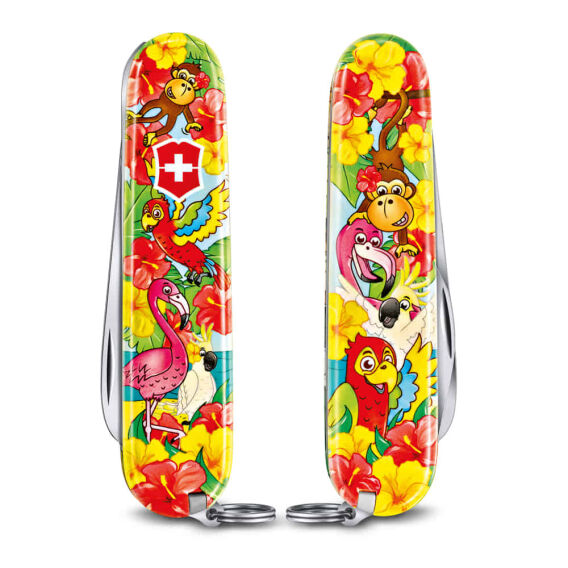 ​Victorinox 0.2373.E3 My First Victorinox Papağan Desenli Çakı ve Boyama Kitabı - 3
