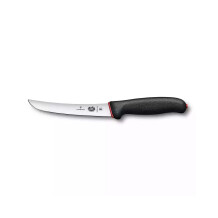 ​​​​Victorinox 5.6503.15D 15cm Siyah Kavisli Kemik Sıyırma Bıçağı, Kaydırmaz Sap - 1
