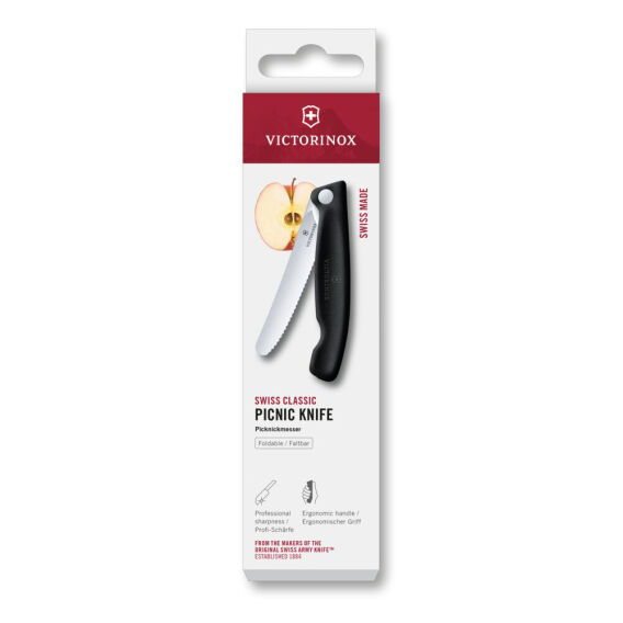 Victorinox 6.7833.F Swiss Classic 11cm Tırtıklı Piknik Bıçağı - 6