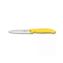 Victorinox 6.7736.L8 10cm Sarı Tırtıklı Soyma Bıçağı - 1