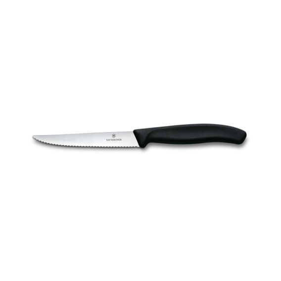 Victorinox 6.7233 Swiss Classic 11cm Biftek&Pizza Bıçağı, Siyah - 1