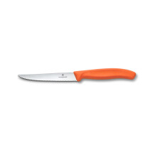Victorinox 6.7239.C1 Swiss Classic 11cm Biftek&Pizza Bıçağı, Turuncu - 1