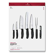 Victorinox 6.7133.71G Swiss Classic 7 Parça Mutfak Seti, Siyah - 1