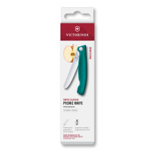 Victorinox Swiss Classic 11cm Tırtıklı Piknik Bıçağı, Yeşil - 5