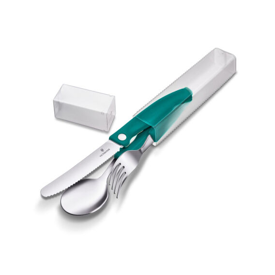 Victorinox 6.7194.3FC1 Swiss Classic 3lü Piknik Seti, Yeşil - 2