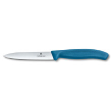 Victorinox 6.7702.C1 Swiss Classic 10cm Düz Soyma Bıçağı, Mavi - 1