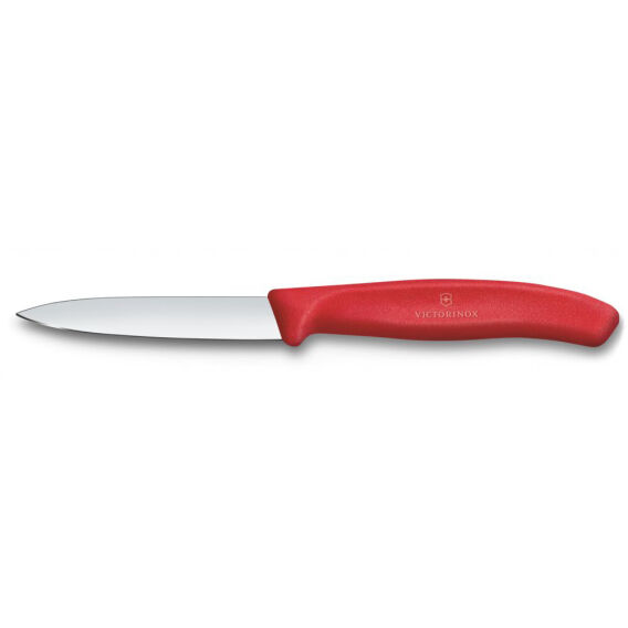 Victorinox 6.7601.C1 Swiss Classic 8cm Düz Soyma Bıçağı, Kırmızı - 1