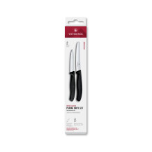Victorinox 6.7113.2 Swiss Classic 2li Bıçak Set, Siyah - 1