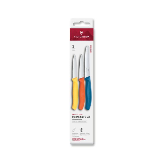 Victorinox 6.7116.32C1 Swiss Classic 3lü Bıçak Set, Renkli - Victorinox