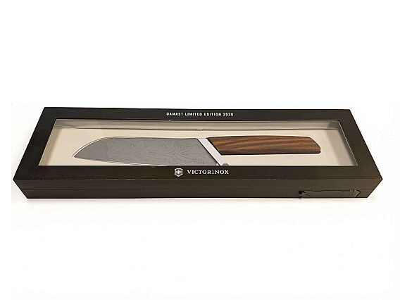 Victorinox 6.9050.17J20 Swiss Modern Damast 2020 Limitli Üretim Santoku Bıçağı - Victorinox