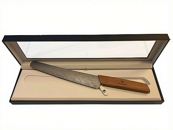 Victorinox 6.9070.22WJ21 Swiss Modern Damast 2021 Limitli Üretim Ekmek Bıçağı - 8
