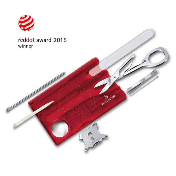 Victorinox 0.7240.T SwissCard Manikür Seti - 1