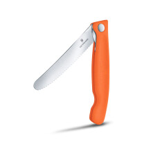 Victorinox 6.7839.FC1 Swiss Classic 11cm Katlanır Piknik Bıçağı, Turuncu - 3