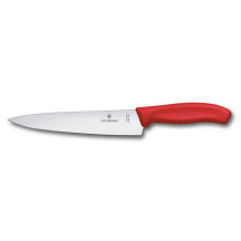 Victorinox 6.8001.19C1B 19cm Düz Şef Bıçağı, Kırmızı, Blisterli - 1