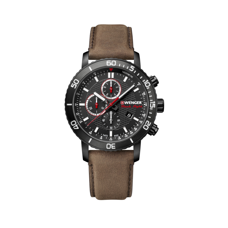 ​Wenger 01.1841.107 Roadster Black Night Saat - 1