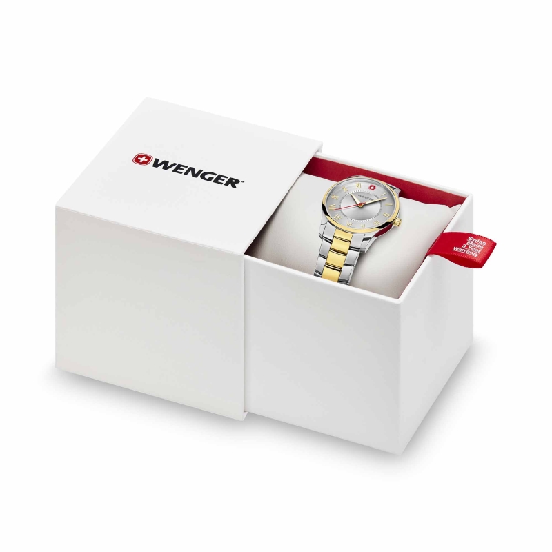 Wenger 01.1421.125 City Classic 34mm Kadın Kol Saati - 5