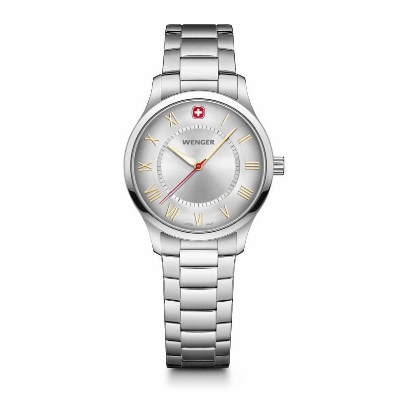 Wenger 01.1421.126 City Classic 34mm Kadın Kol Saati - 1