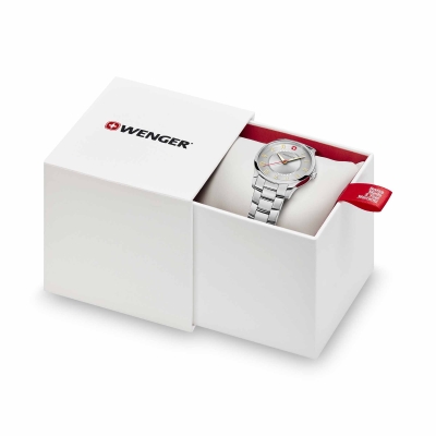 Wenger 01.1421.126 City Classic 34mm Kadın Kol Saati - 5