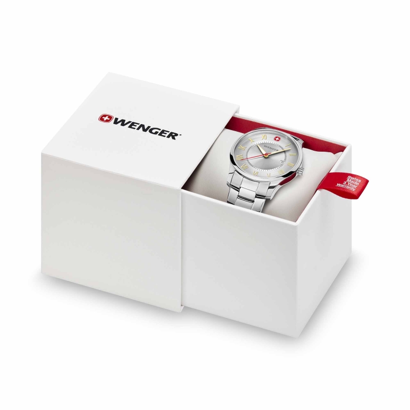 Wenger 01.1441.136 City Classic 42mm Erkek Kol Saati - 5