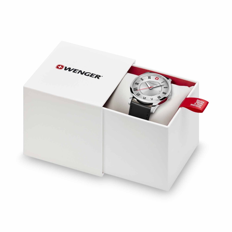 Wenger 01.1441.139 City Classic 42mm Erkek Kol Saati - 5