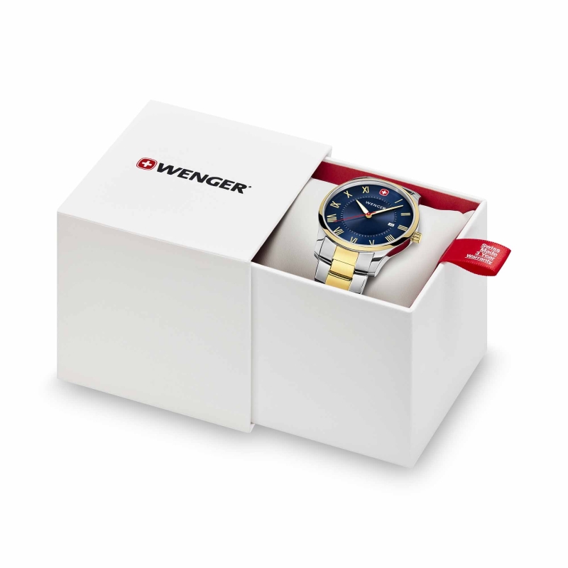 Wenger 01.1441.141 City Classic 42mm Erkek Kol Saati - 5