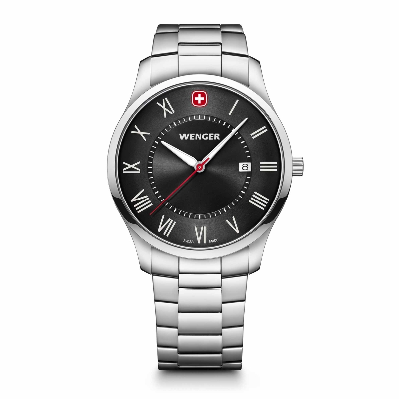 Wenger 01.1441.140 City Classic 42mm Erkek Kol Saati - 1