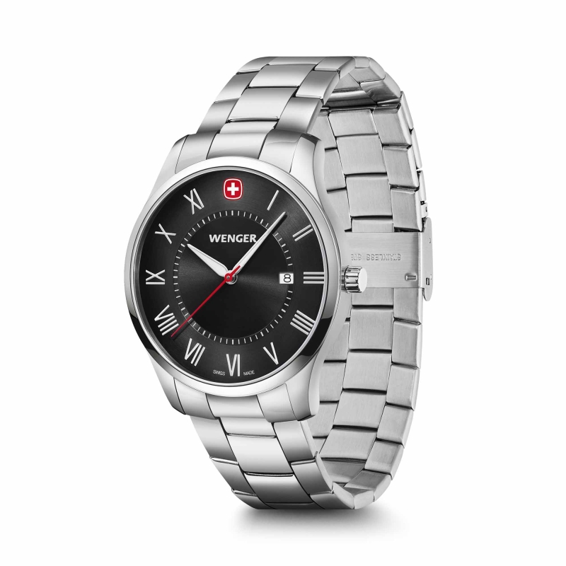 Wenger 01.1441.140 City Classic 42mm Erkek Kol Saati - 3
