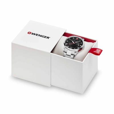 Wenger 01.1441.140 City Classic 42mm Erkek Kol Saati - 5
