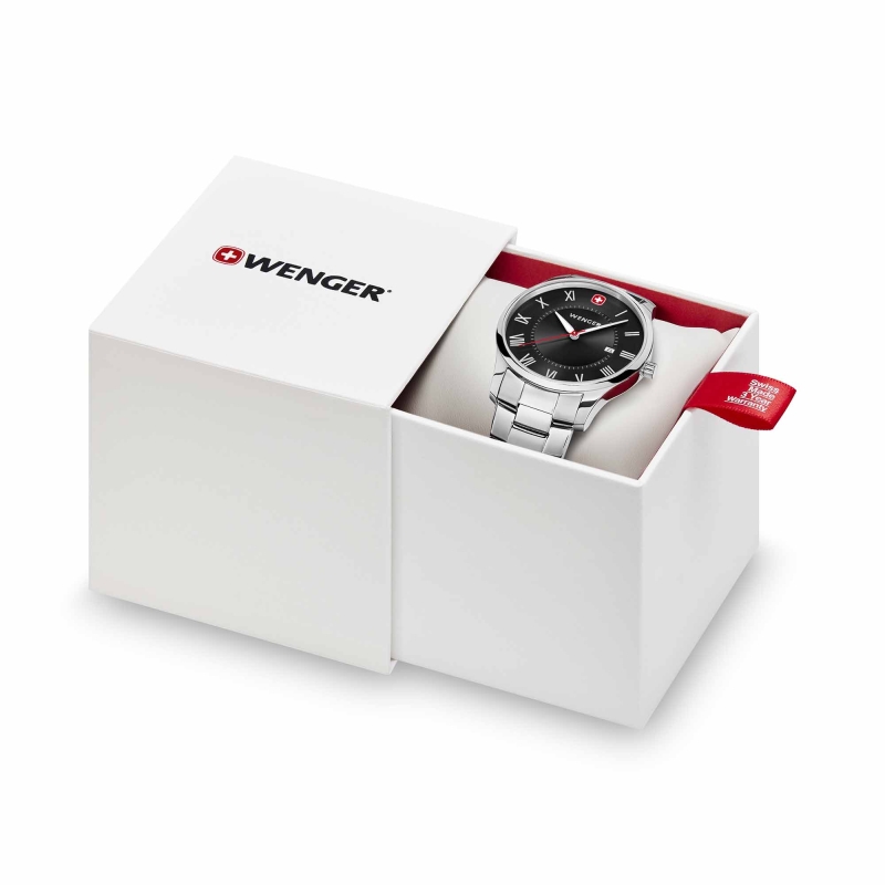 Wenger 01.1441.140 City Classic 42mm Erkek Kol Saati - 5