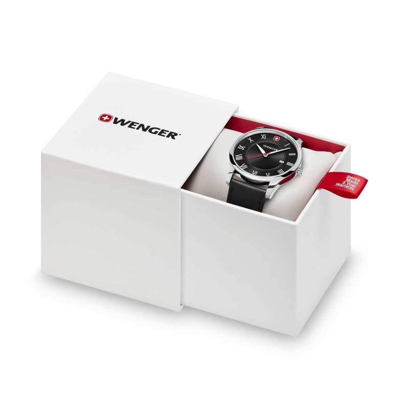 Wenger 01.1441.138 City Classic 42mm Erkek Kol Saati - 5