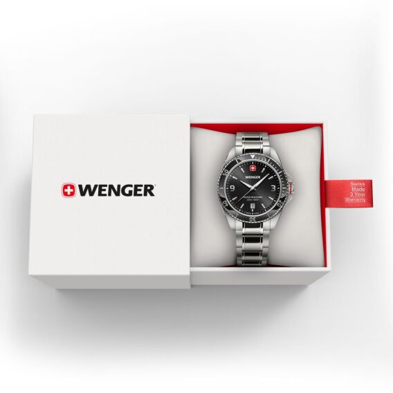 Wenger 01.2031.101 Executive Quartz Erkek Kol Saati - 4