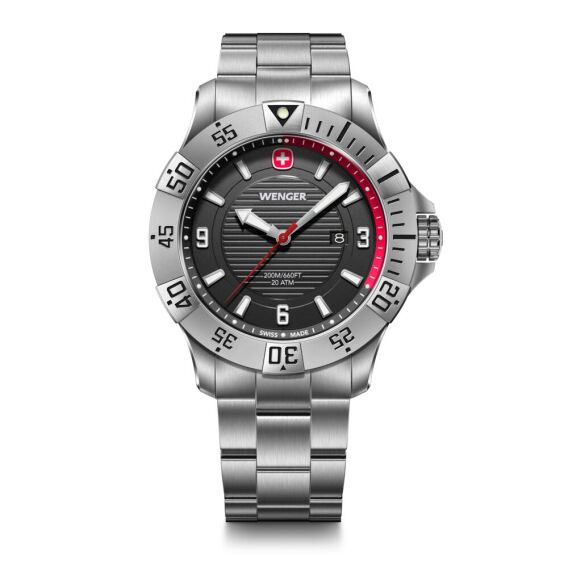 Wenger 01.0641.139 Seaforce Quartz Erkek Kol Saati - 1