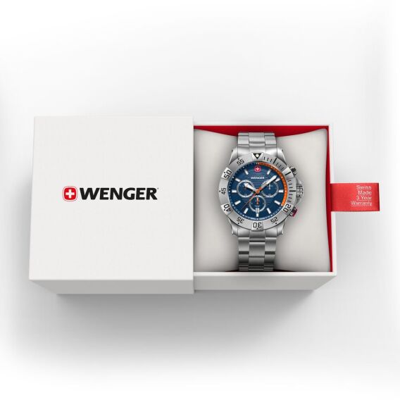Wenger 01.0643.125 Seaforce Chrono Quartz Erkek Kol Saati - 3