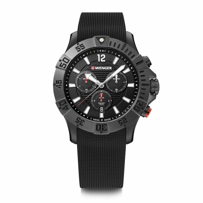Wenger 01.0643.120 Seaforce Chrono 43mm Erkek Kol Saati - 1