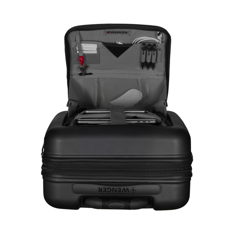 Wenger 610163 Syntry Kabin Boy Valiz, Siyah-Gri - 9