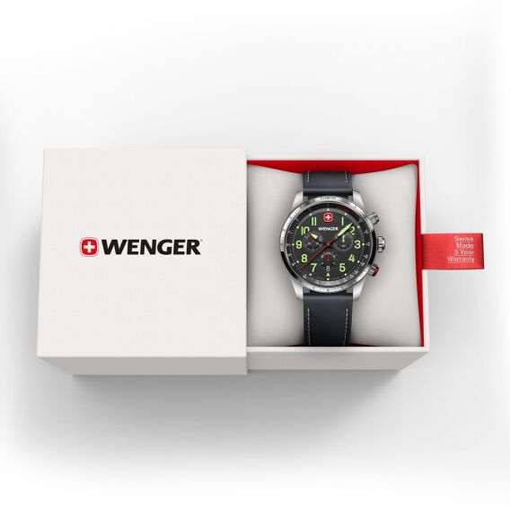 Wenger 01.0543.110 Terragraph Chrono Quartz Erkek Kol Saati - 3