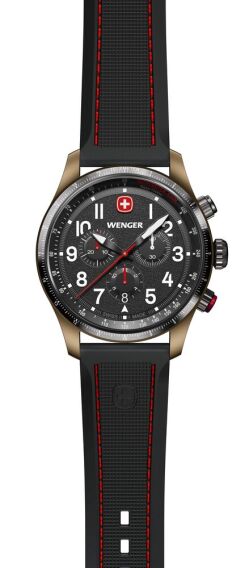 Wenger 01.0543.113 Terragraph Chrono Quartz Erkek Kol Saati - 3