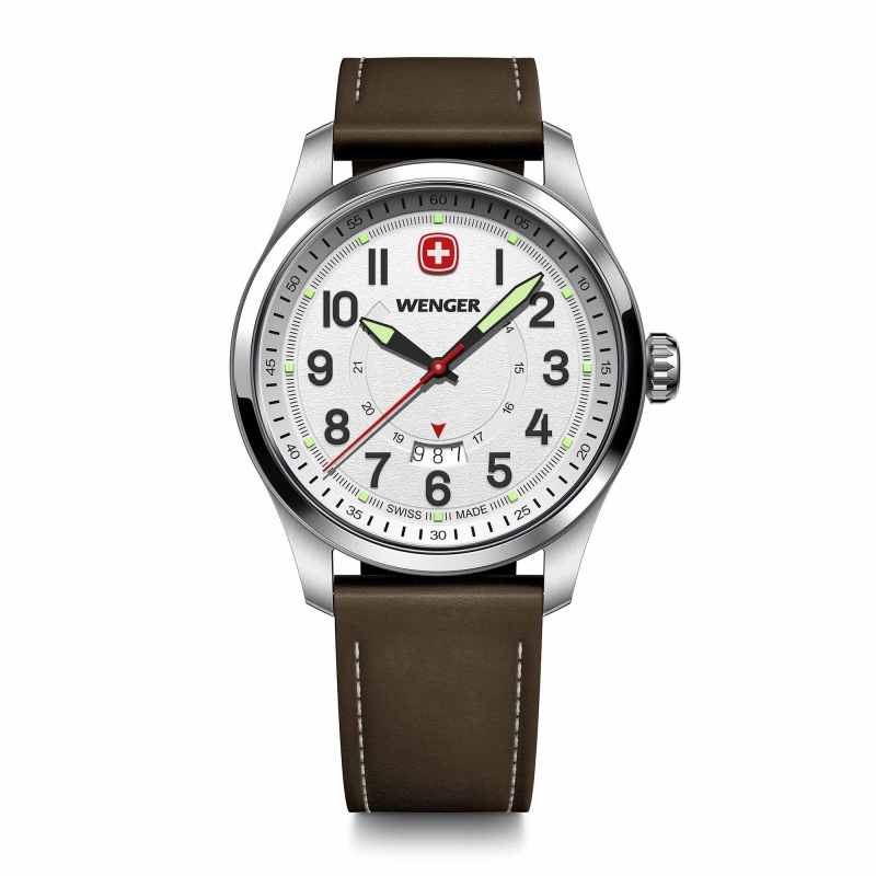 Wenger 01.0541.120 Terragraph 43mm Erkek Kol Saati - 1