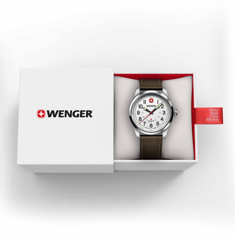 Wenger 01.0541.120 Terragraph 43mm Erkek Kol Saati - 3