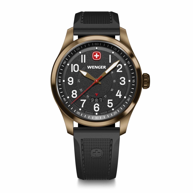 Wenger 01.0541.125 Terragraph 43mm Erkek Kol Saati - 1