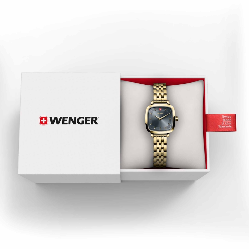 Wenger 01.1911.106 Vintage Classic 27mm Kadın Kol Saati - 3
