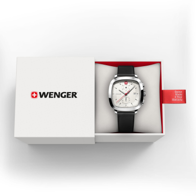 Wenger 01.1933.104 Vintage Classic Chrono 39.5mm Erkek Kol Saati - 2