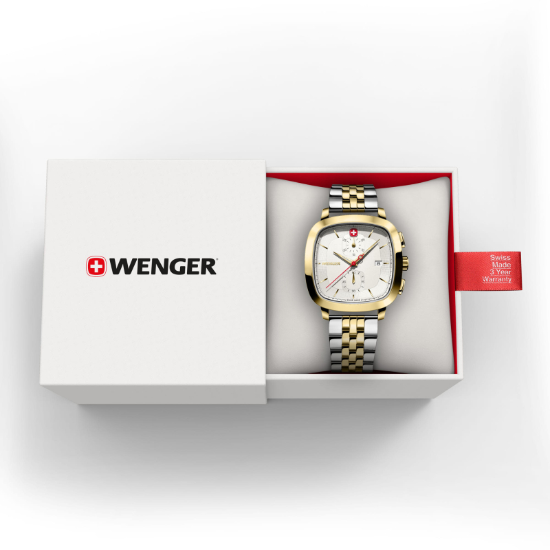 Wenger 01.1933.107 Vintage Classic Chrono 39.5mm Erkek Kol Saati - 2