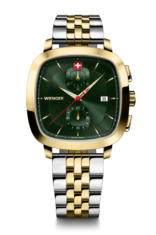 Wenger 01.1933.105 Vintage Classic Chrono 39.5mm Erkek Kol Saati - 1