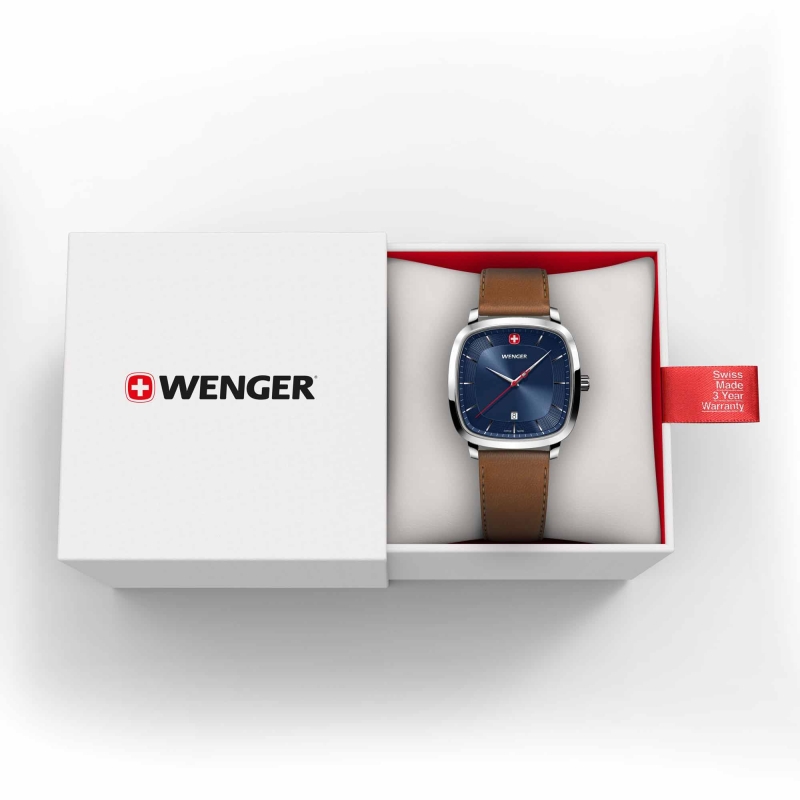 Wenger 01.1921.106 Vintage Classic 37mm Erkek Kol Saati - 3