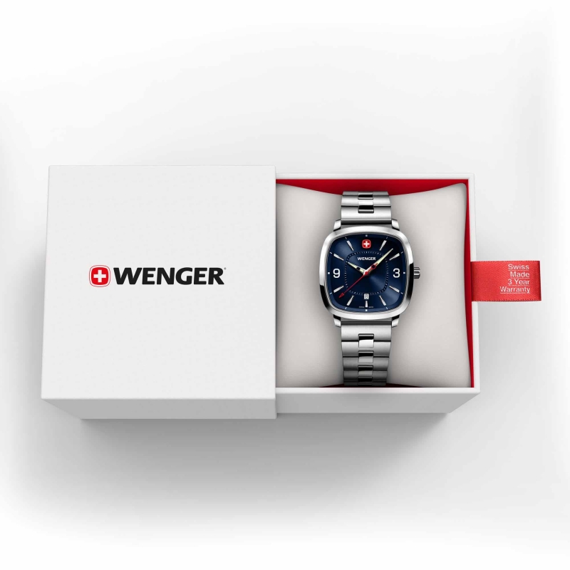 Wenger 01.1921.110 Vintage Sport 37mm Erkek Kol Saati - 3