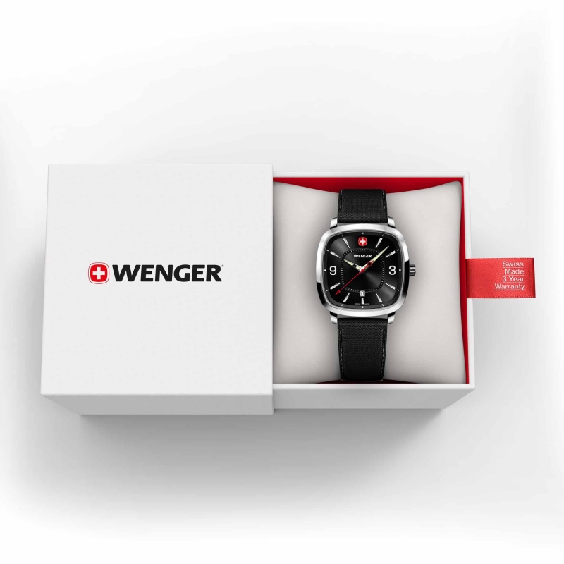 Wenger 01.1921.107 Vintage Sport 37mm Erkek Kol Saati - 3